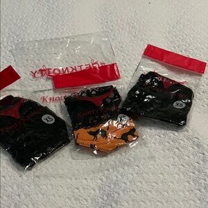 Women's Black and Orange Panties - Halloween set of 3 NWT